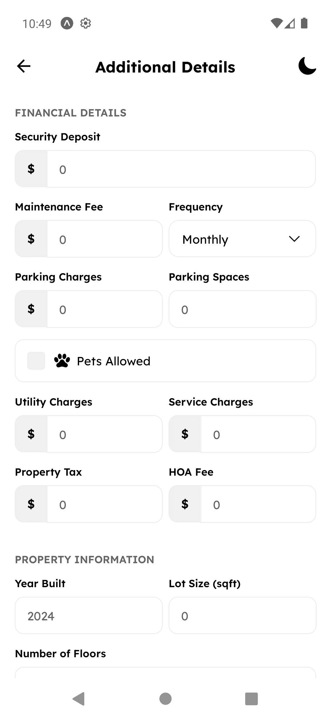 Real Estate screen 16