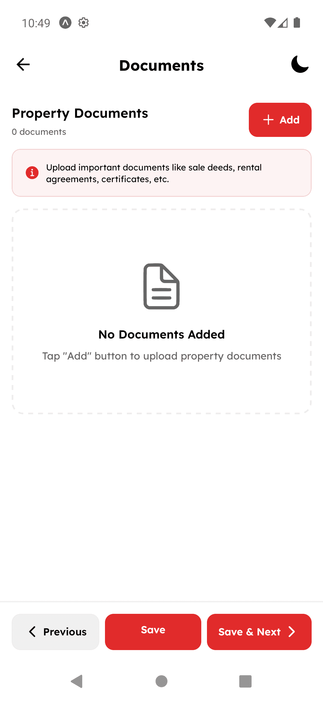 Real Estate screen 14