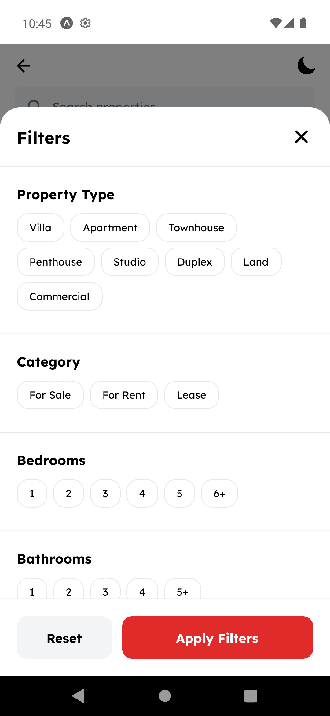 Real Estate screen 34