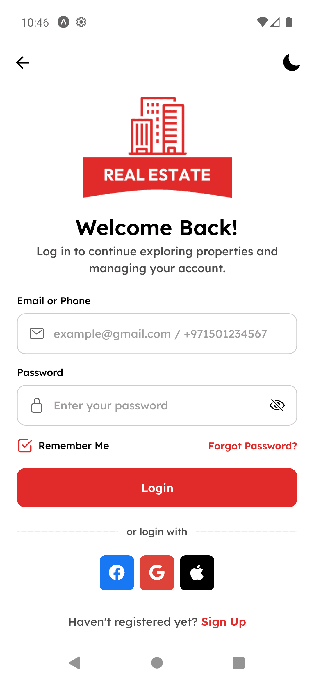 Real Estate screen 24