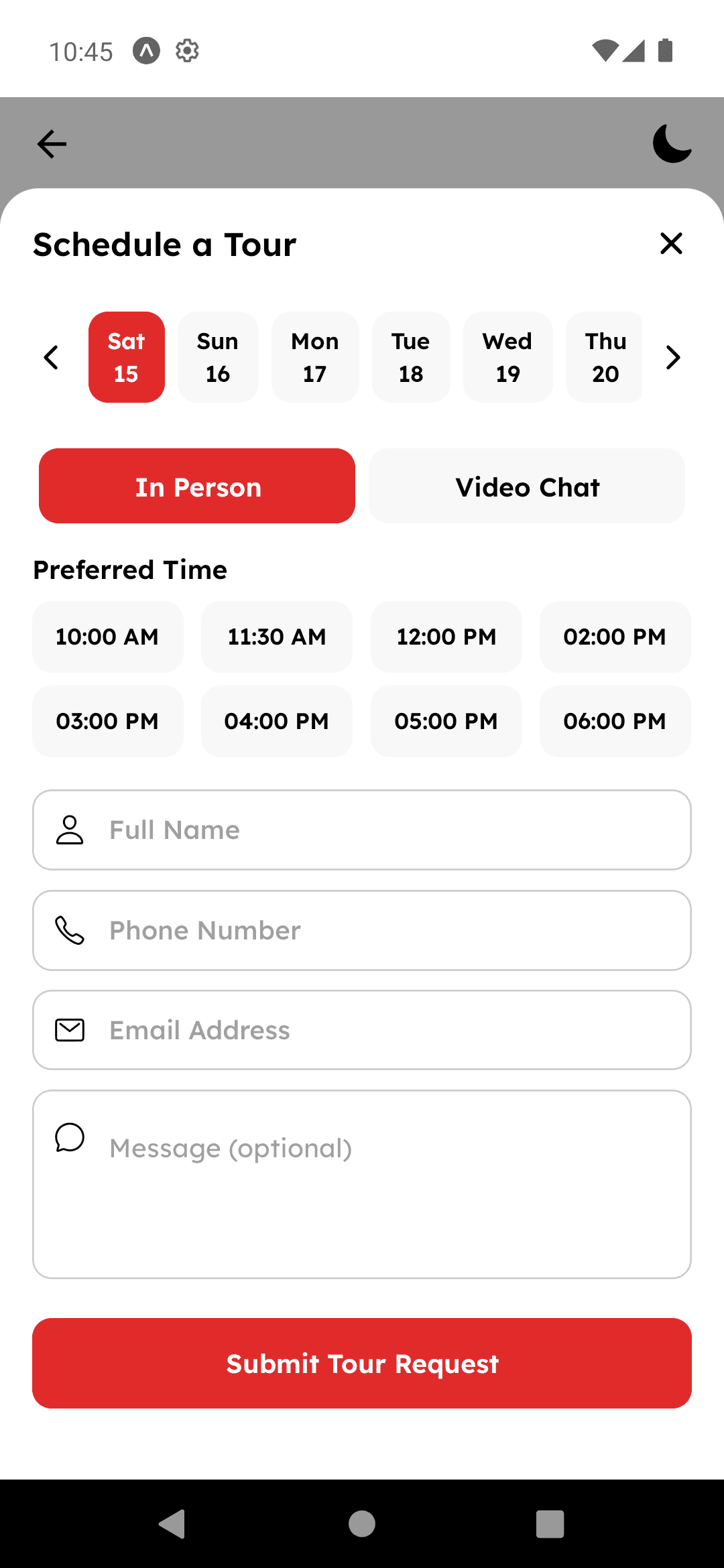Real Estate screen 31