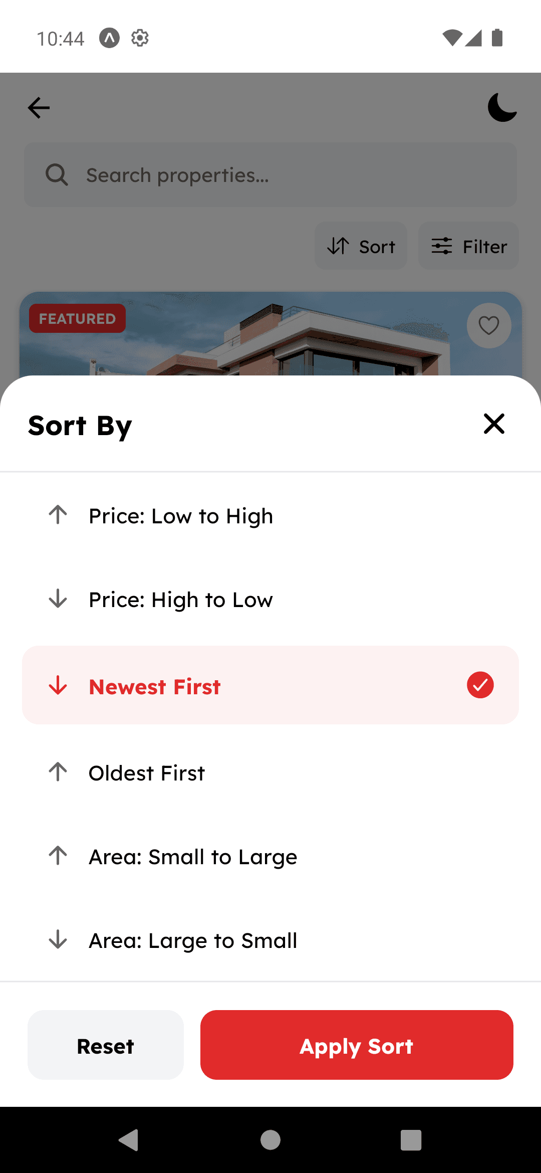 Real Estate screen 35