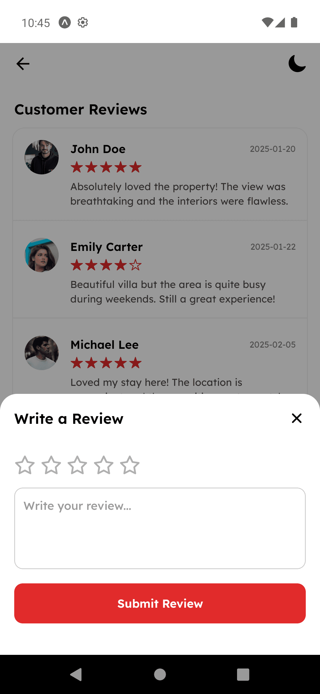 Real Estate screen 30