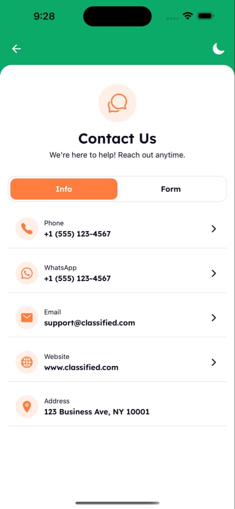 Static Screens - Screen 1