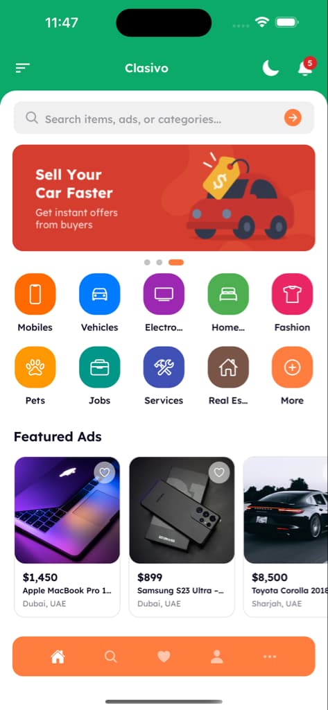 40+ Screens - Screen 1