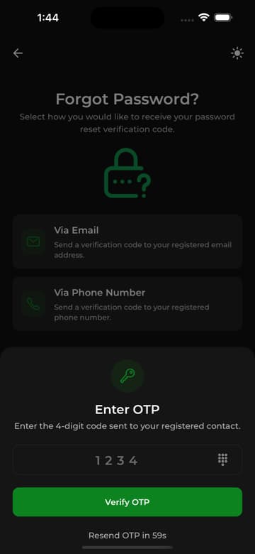 Authentication - Screen 3