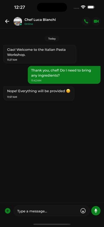 Messages & Chat - Screen 2