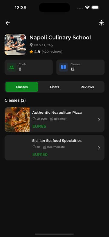 Profiles & Listings - Screen 2
