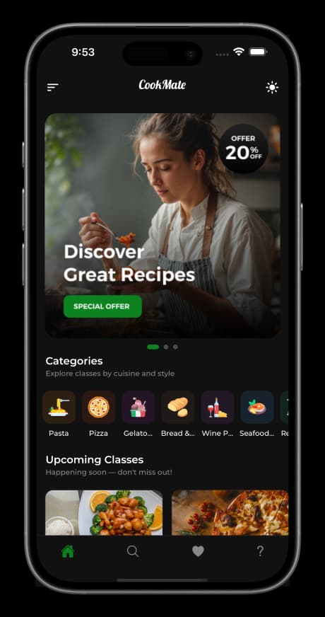 CookMate preview