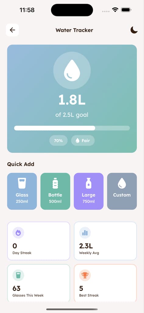 Goals & Habits - Screen 6