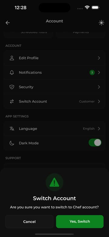 Account & Settings - Screen 5