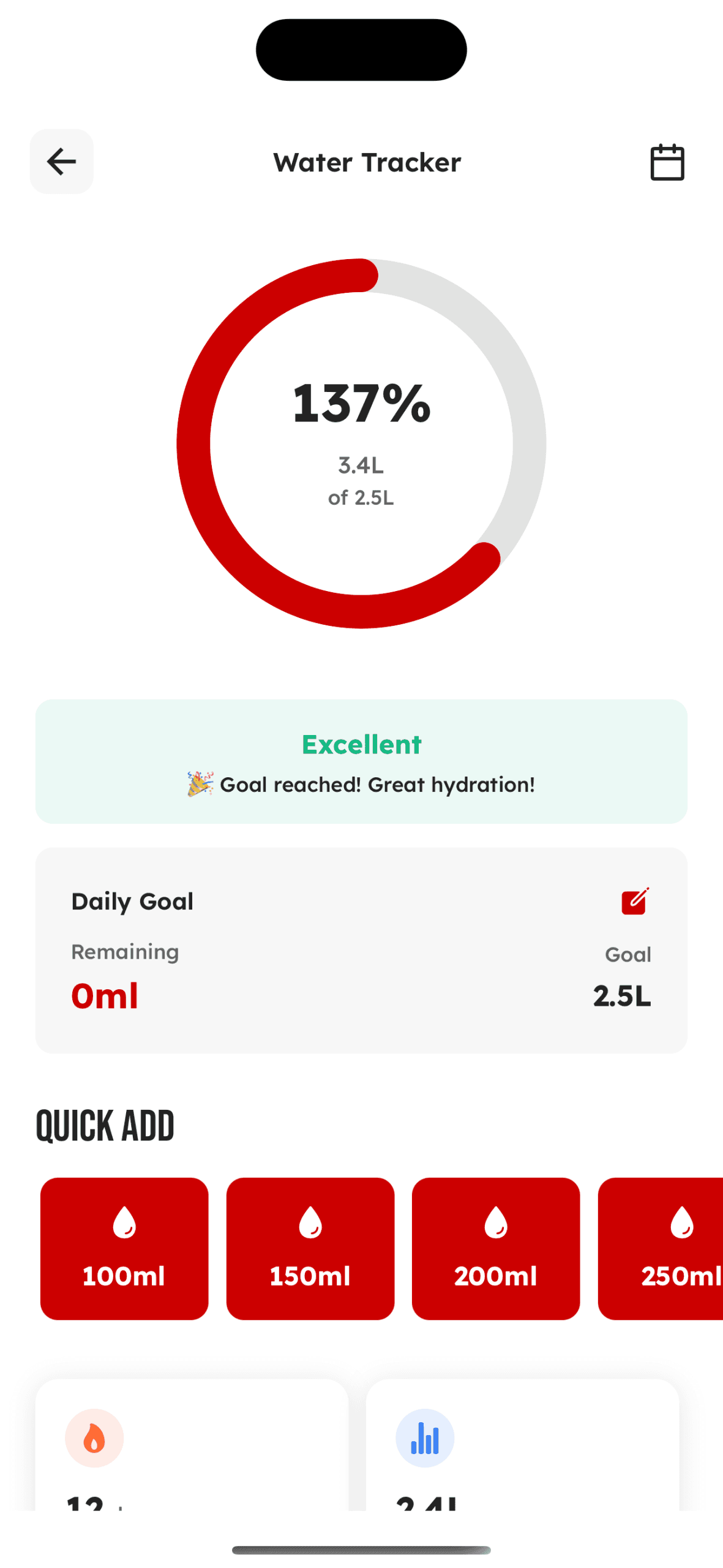 Nutrition & Diet - Screen 2