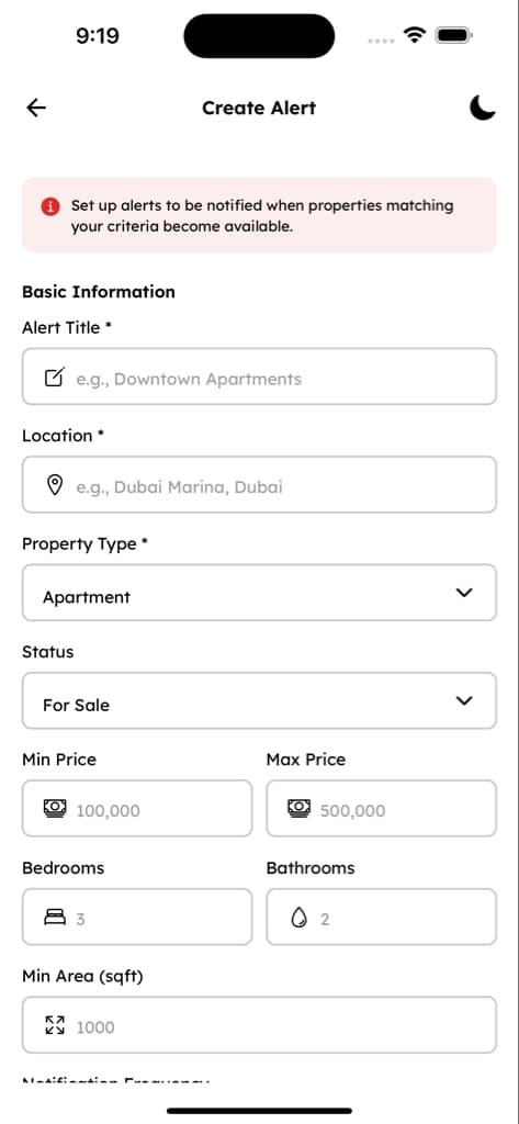 Tour Schedule - Screen 5