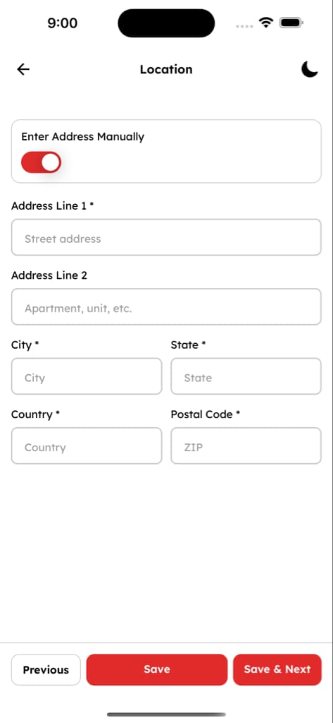 Dashboard & Manage Properties - Screen 7