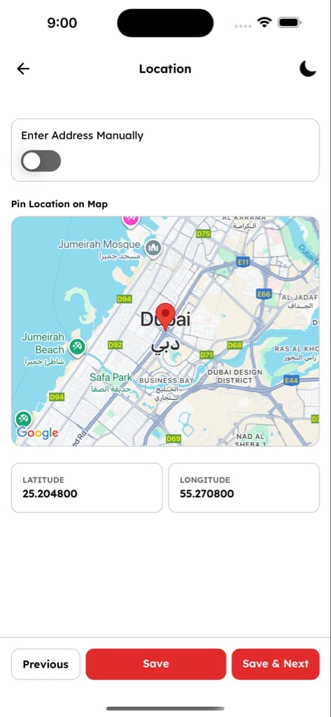 Dashboard & Manage Properties - Screen 6