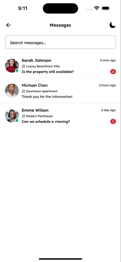 Messages & Chat - Screen 2
