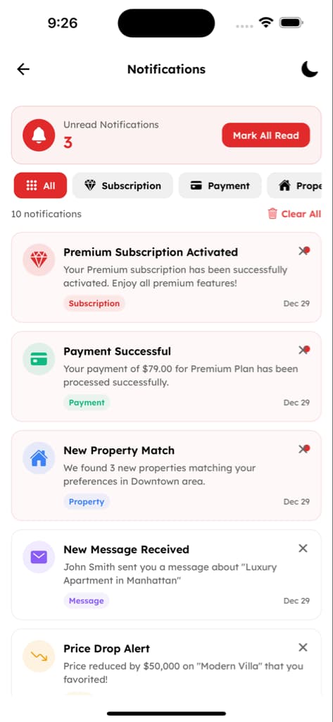 Messages & Chat - Screen 1