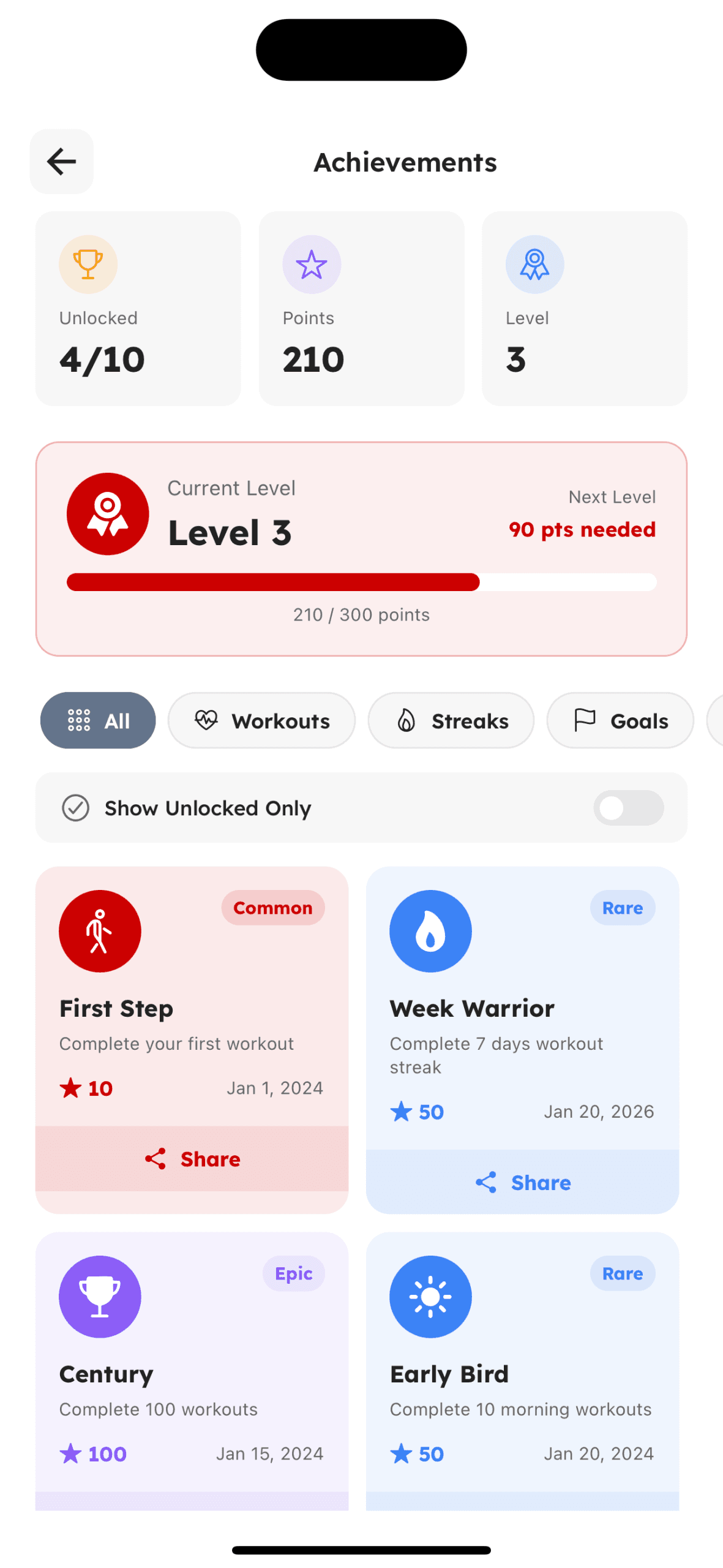 Social & Community - Screen 4