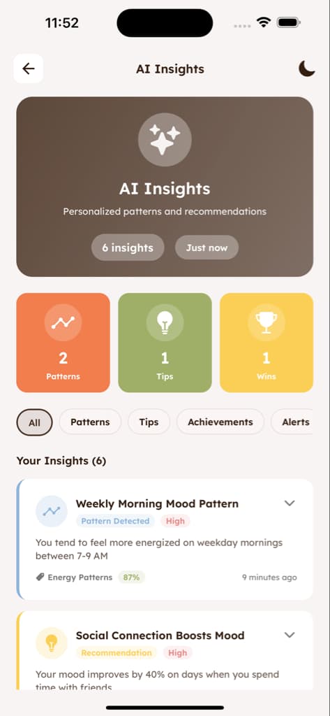 Analytics & Insights - Screen 1
