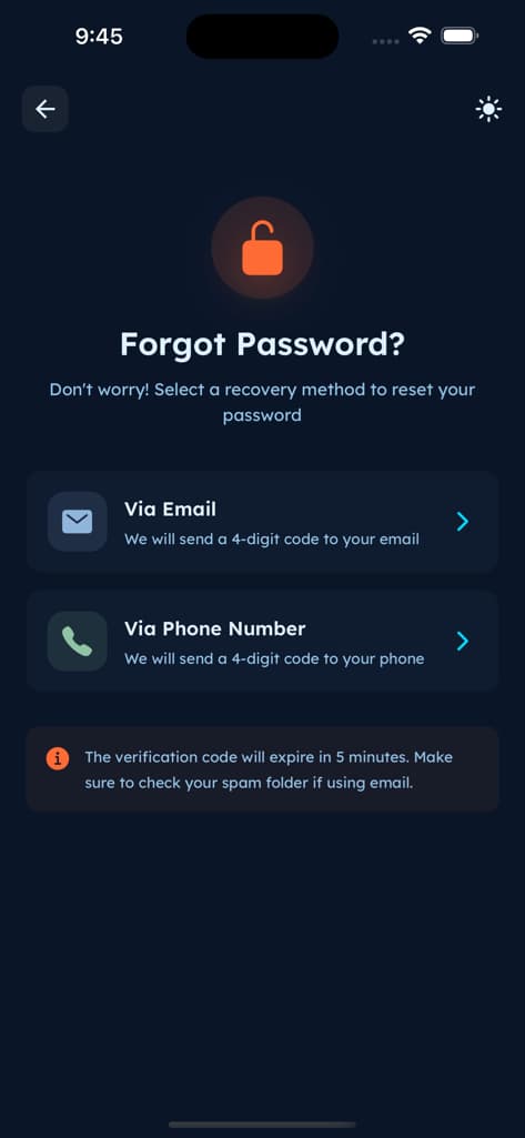 Authentication & Onboarding - Screen 3