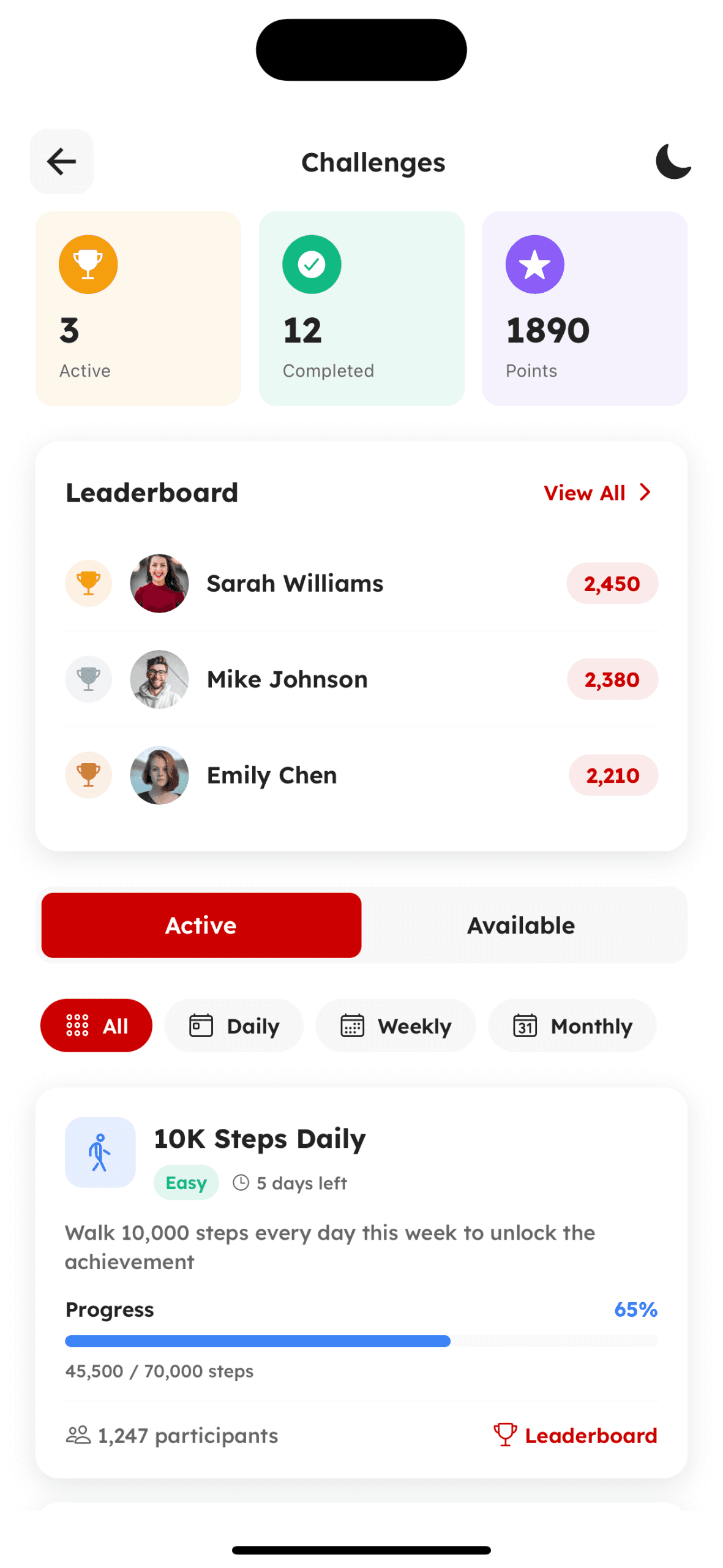 Social & Community - Screen 2