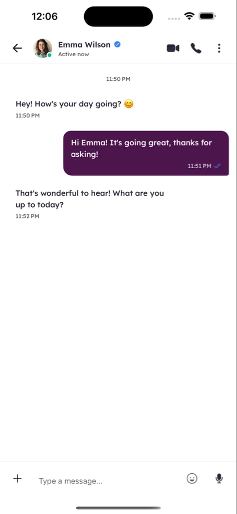 Messaging - Screen 2