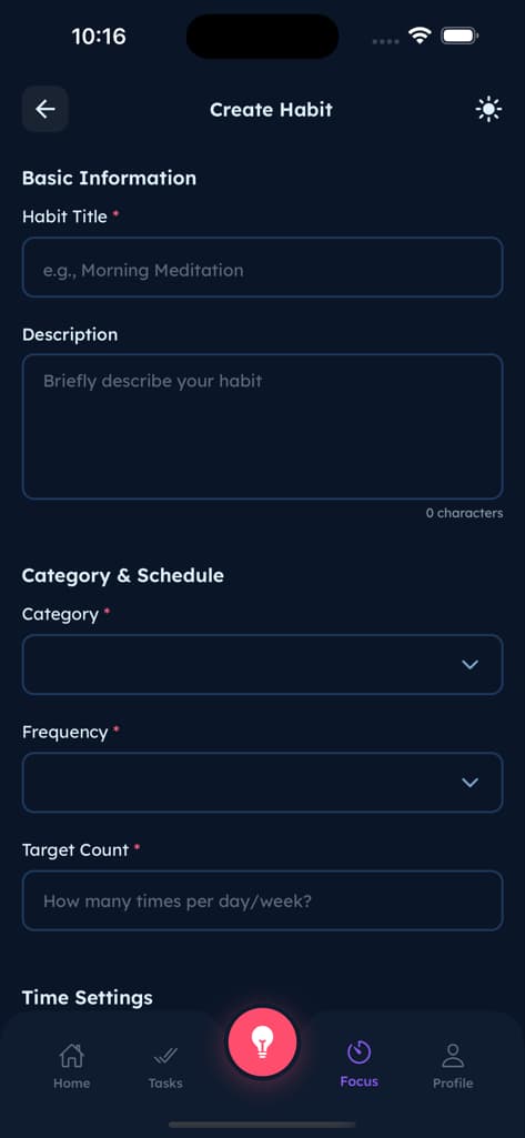 Focus & Productivity - Screen 4