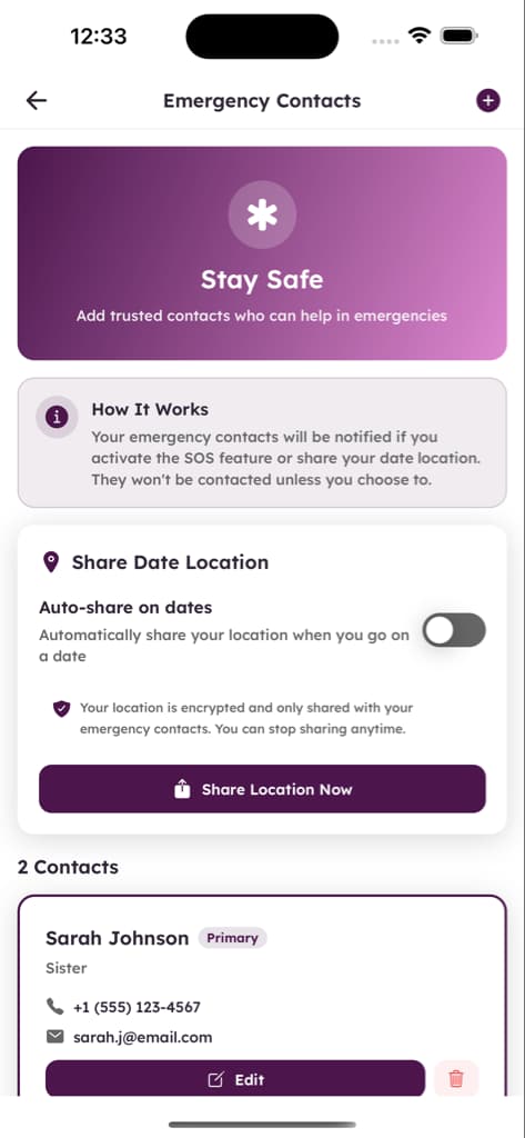 Safety & Trust - Screen 5