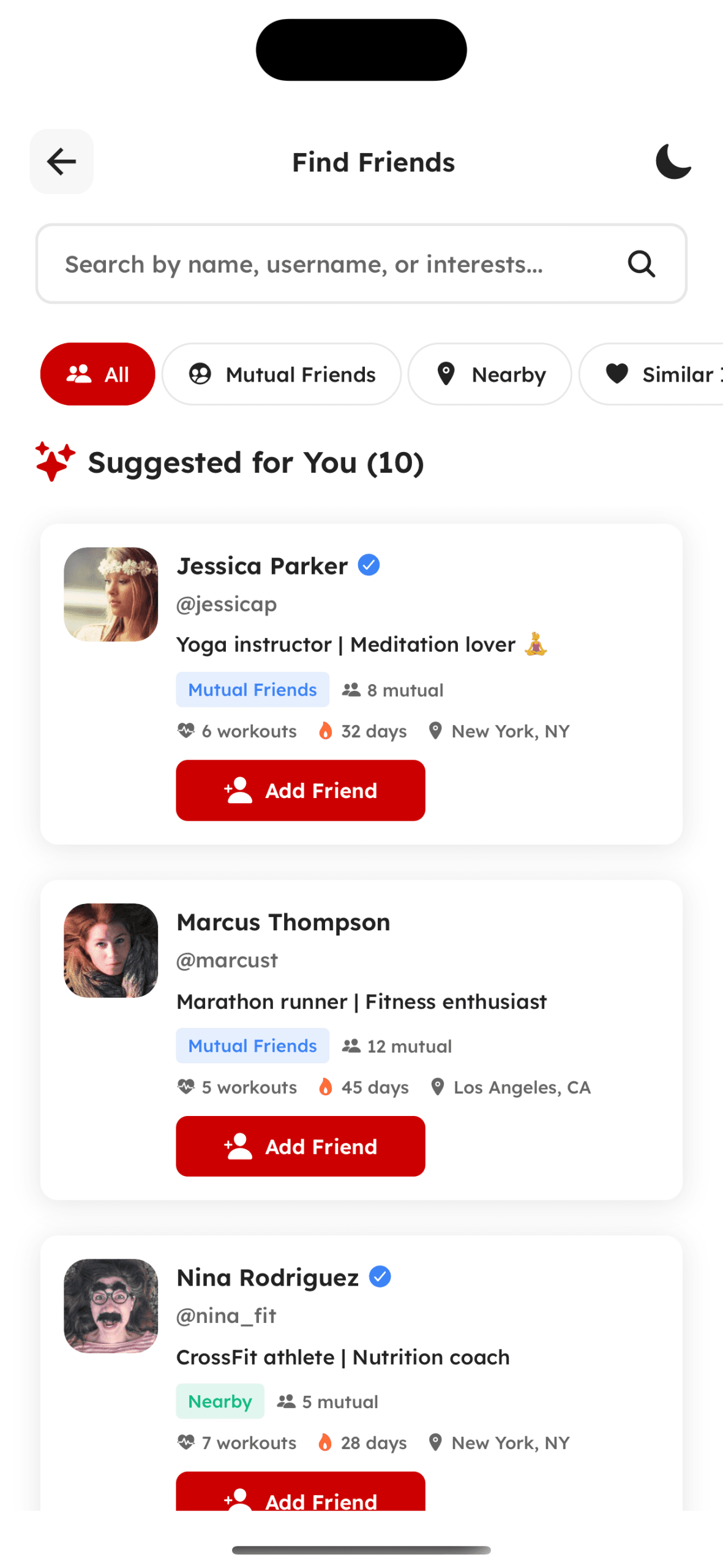 Social & Community - Screen 6