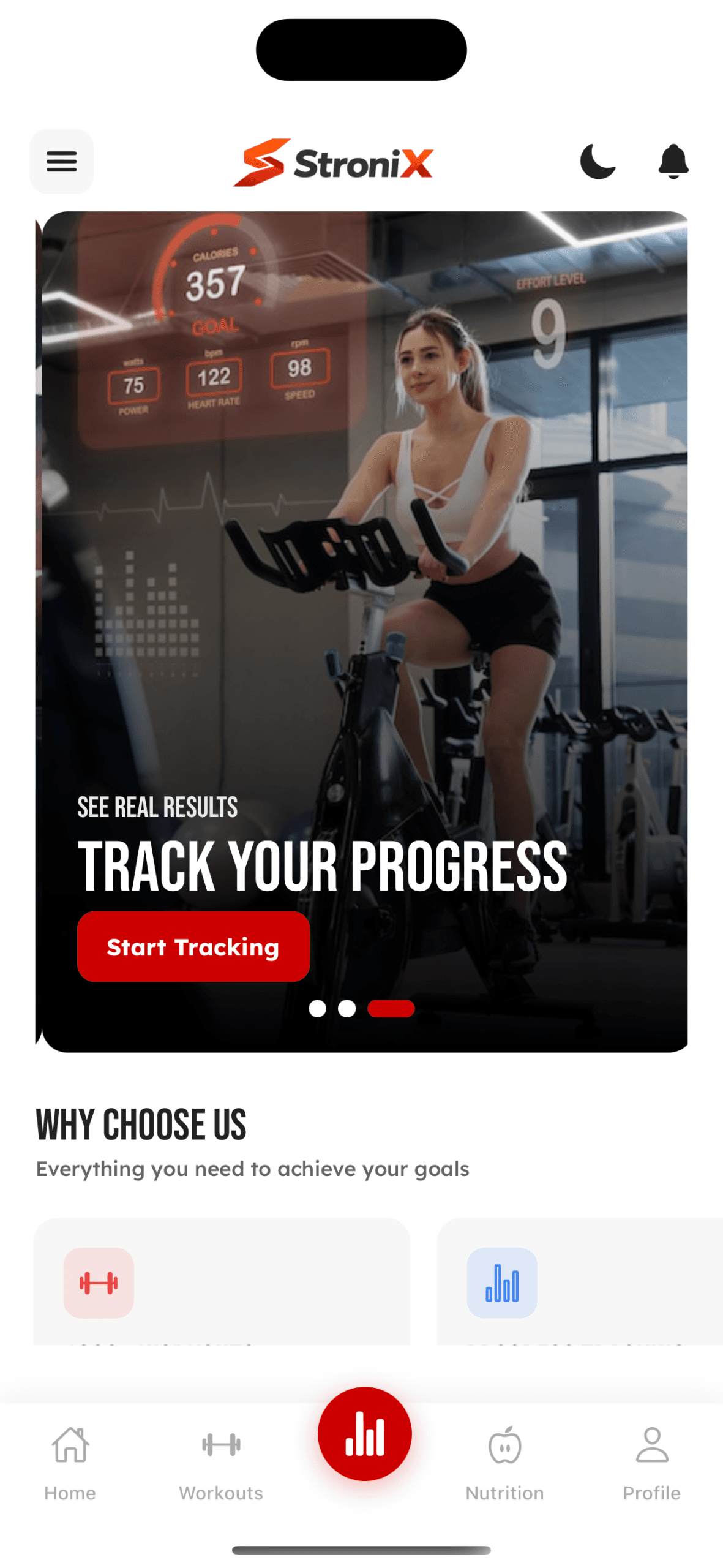 Main Dashboard - Screen 3