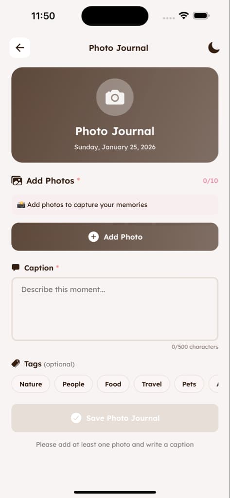 Journaling & Notes - Screen 5