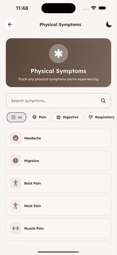 Mood Logging - Screen 7