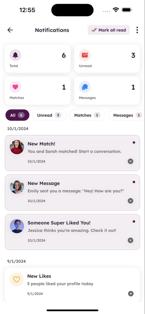 Settings & Support - Screen 4