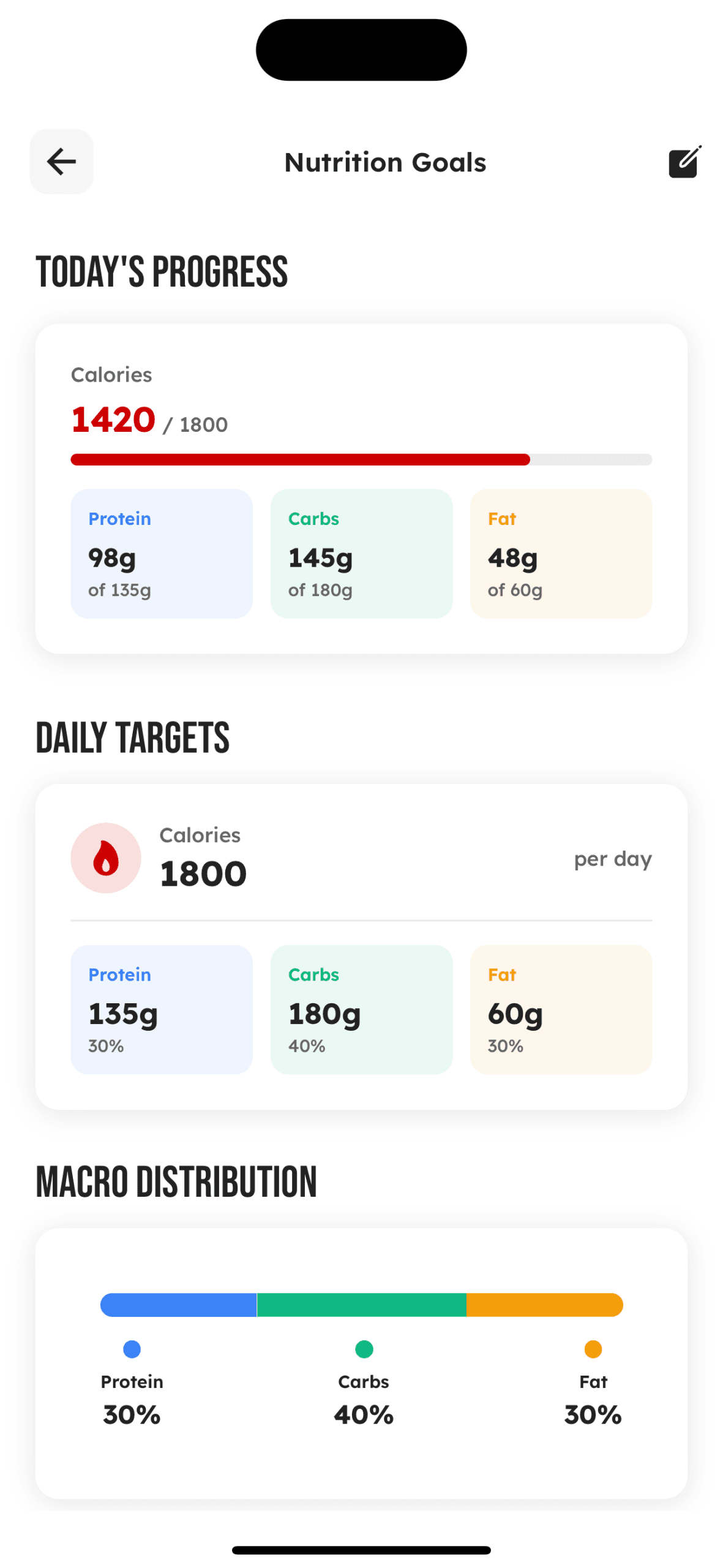 Nutrition & Diet - Screen 6
