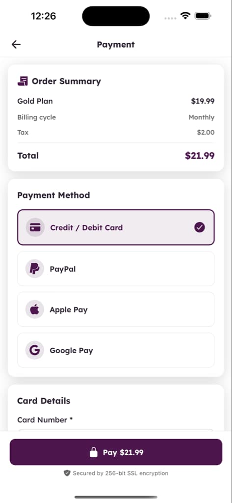 Premium / Monetization - Screen 3