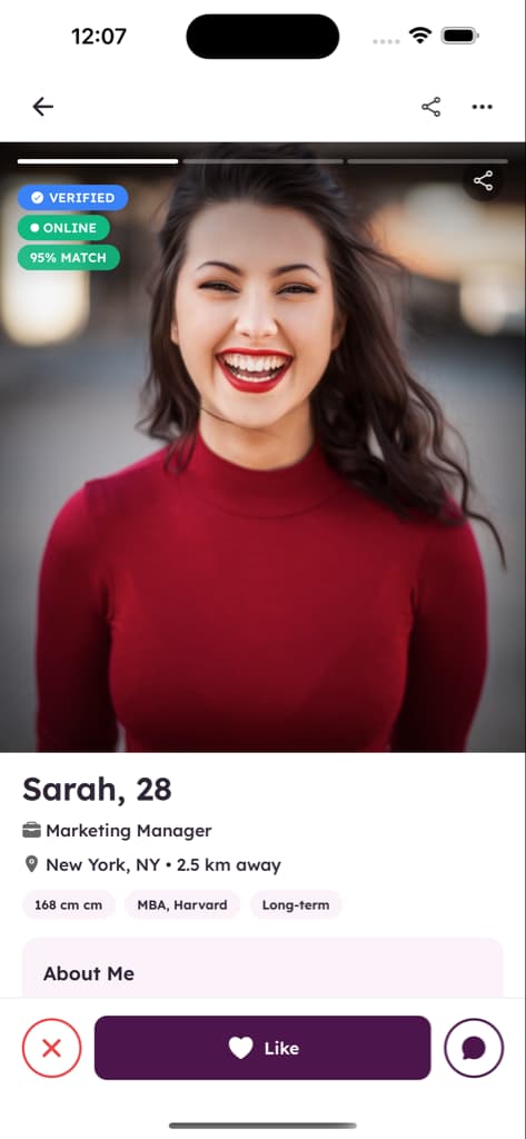 Discovery & Interaction - Screen 2