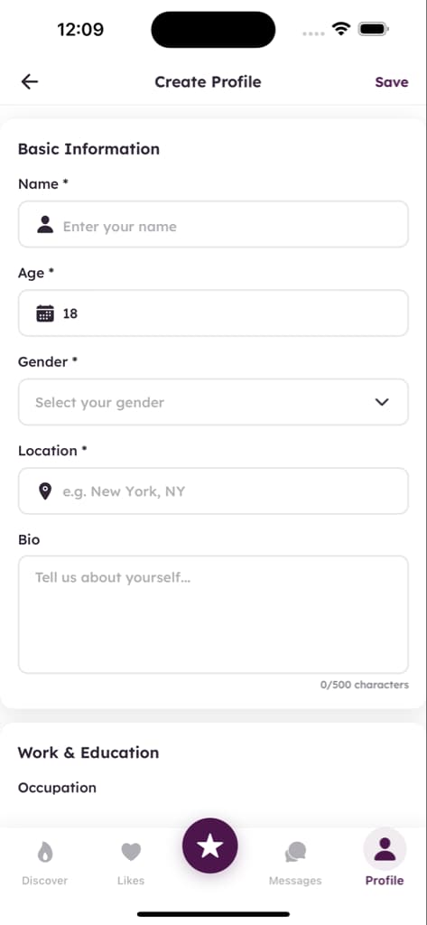 Settings & Support - Screen 2
