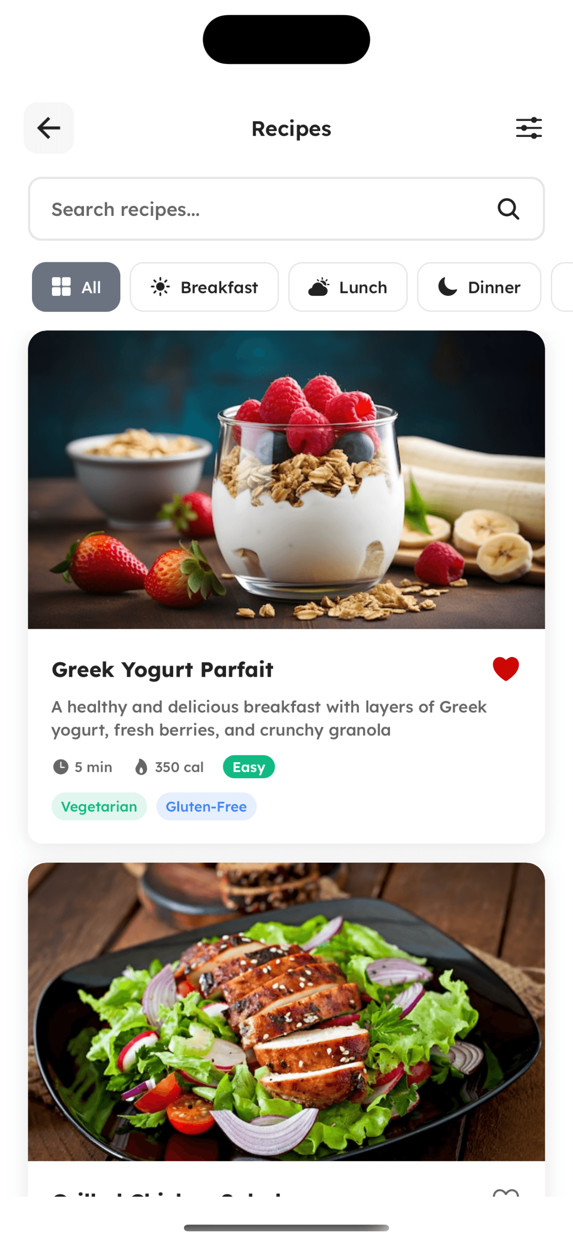 Nutrition & Diet - Screen 3
