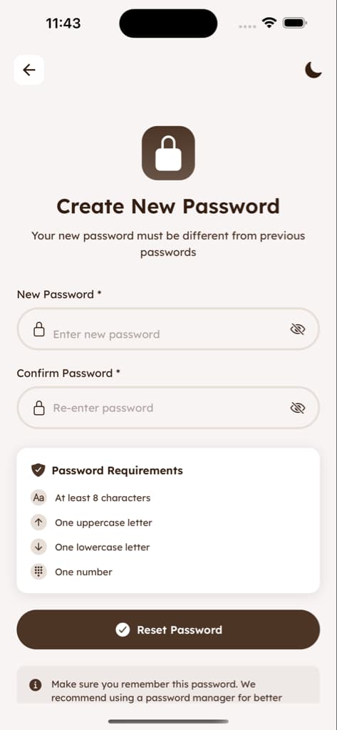 Authentication & Onboarding - Screen 16
