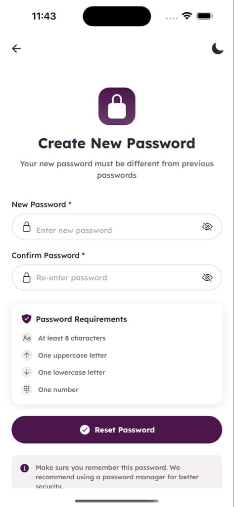 Authentication & Onboarding - Screen 20