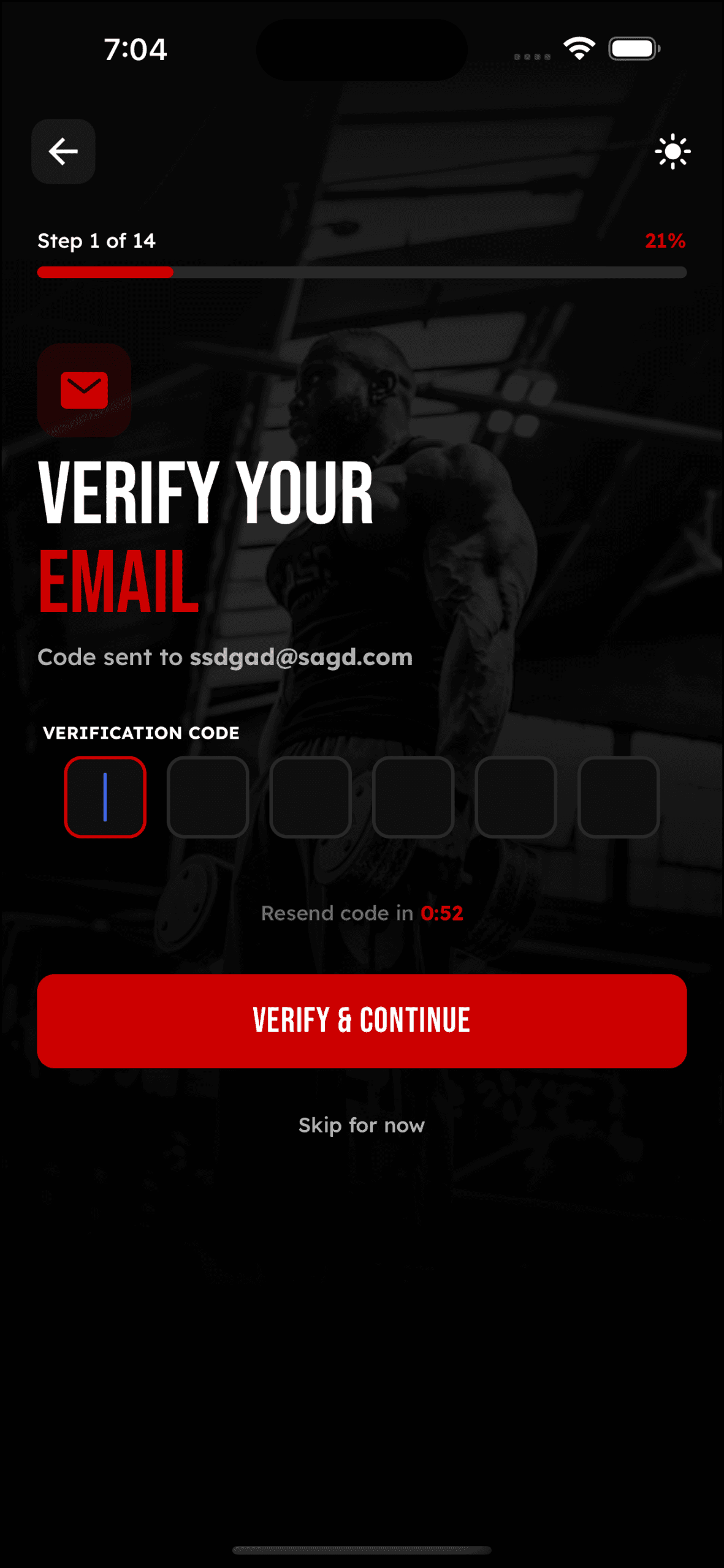 Authentication & Onboarding - Screen 5