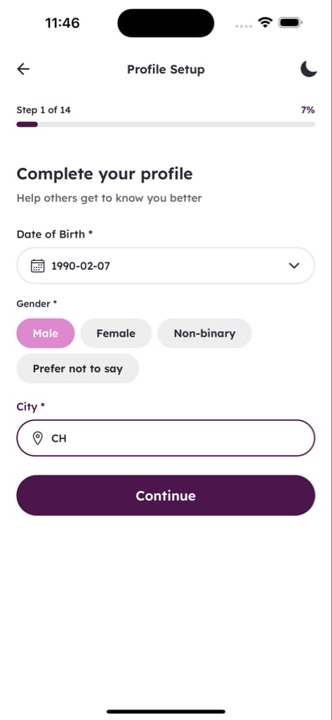 Authentication & Onboarding - Screen 7