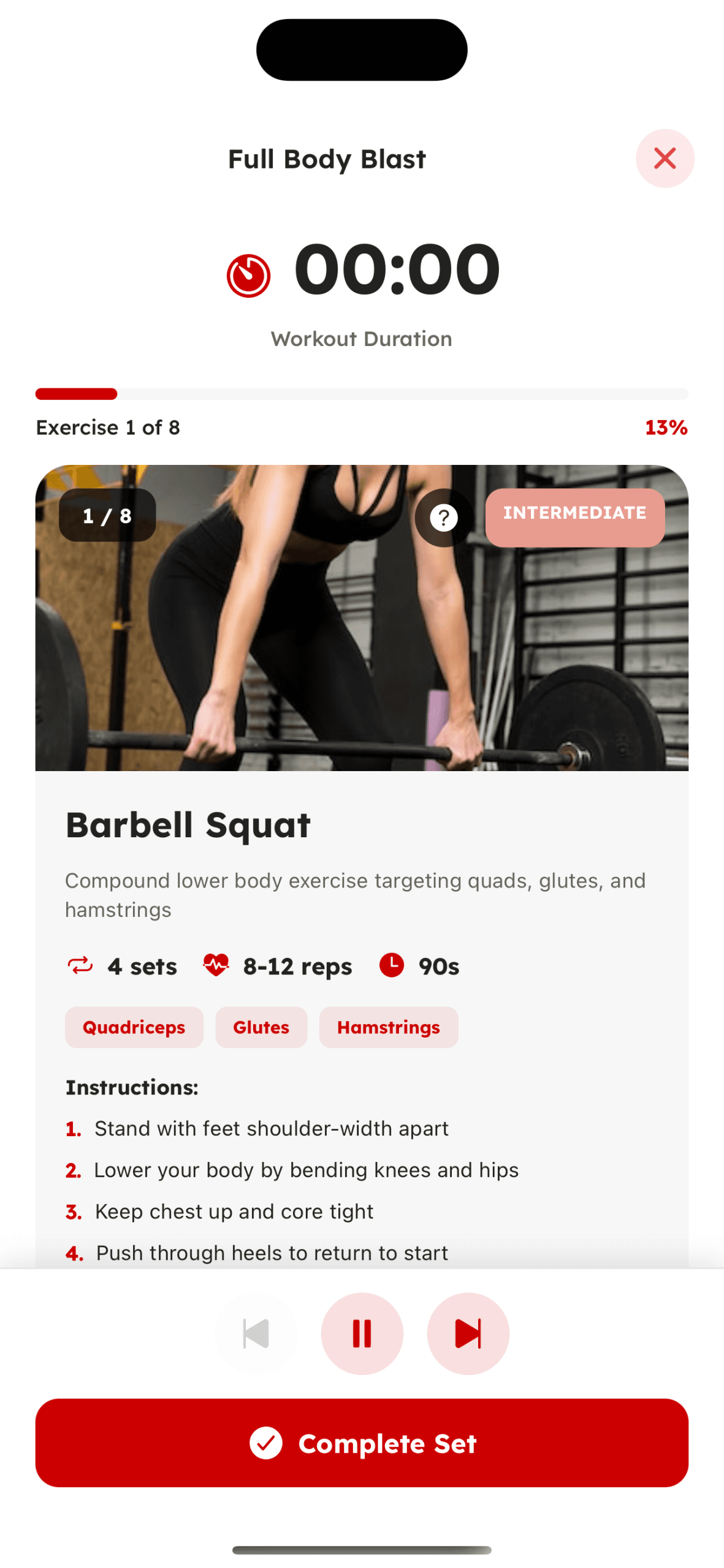 Workout & Training - Screen 7
